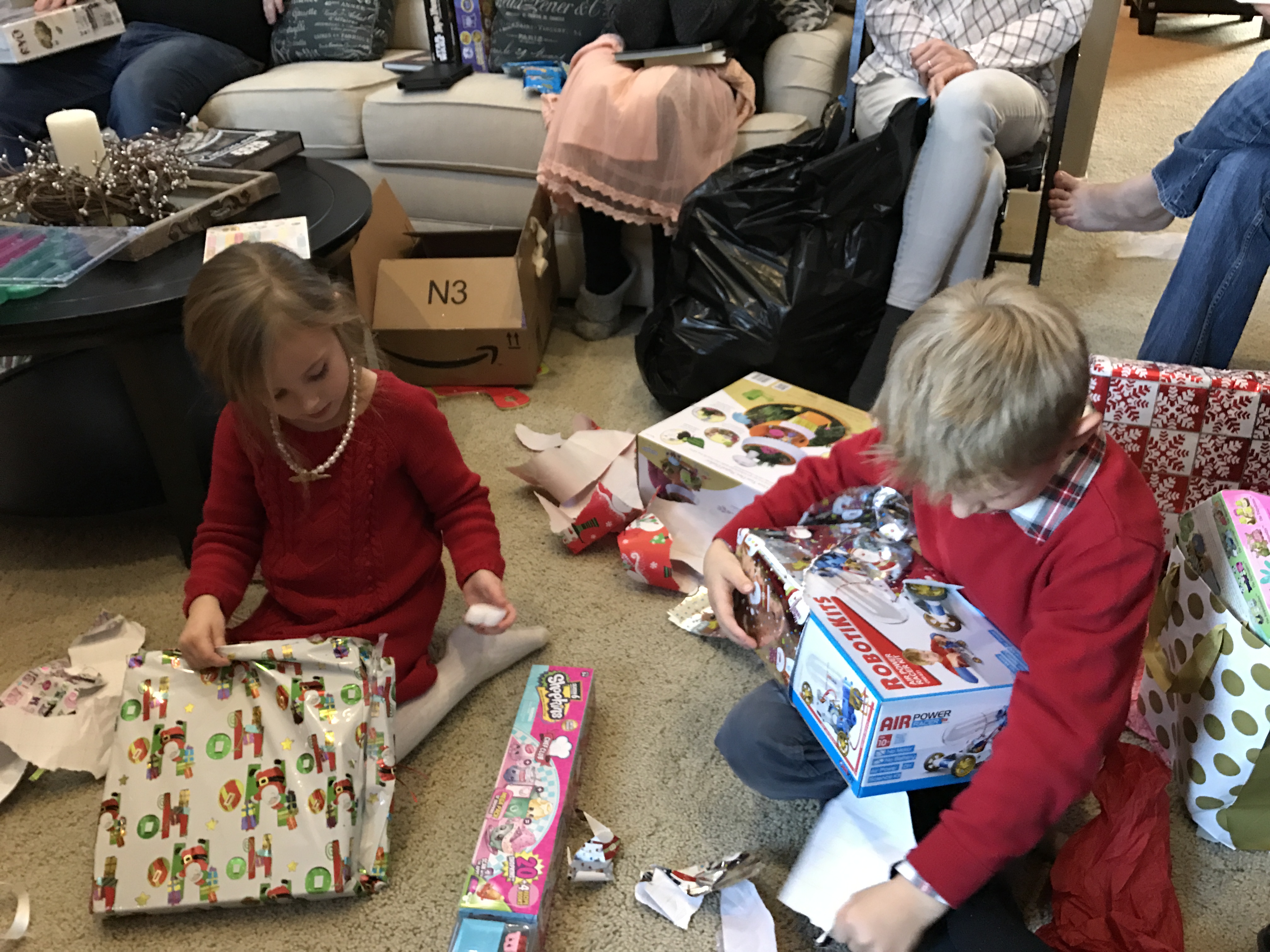 Removing Great Grandparent's Wrapping